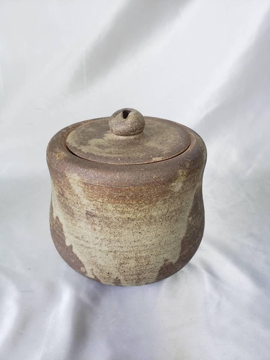 茶道具　聞慶窯　陶泉　千漢鳳（チョンハンボク）作　韓国　人間国宝　【匿名配送】 茶道具 聞慶窯 陶泉 千漢鳳（チョンハンボク）作 韓国 人間国宝